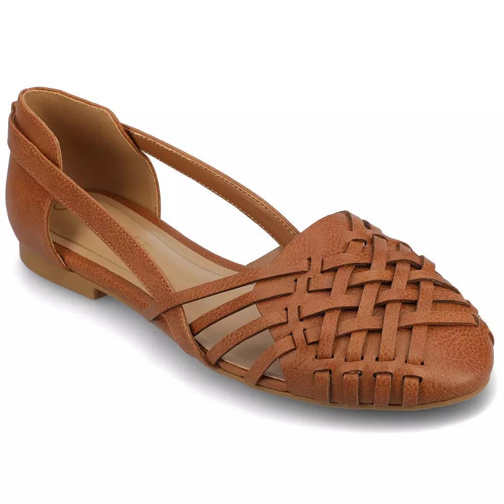 Journee Ekko Women's Flats, Size: 7, Red Product Image