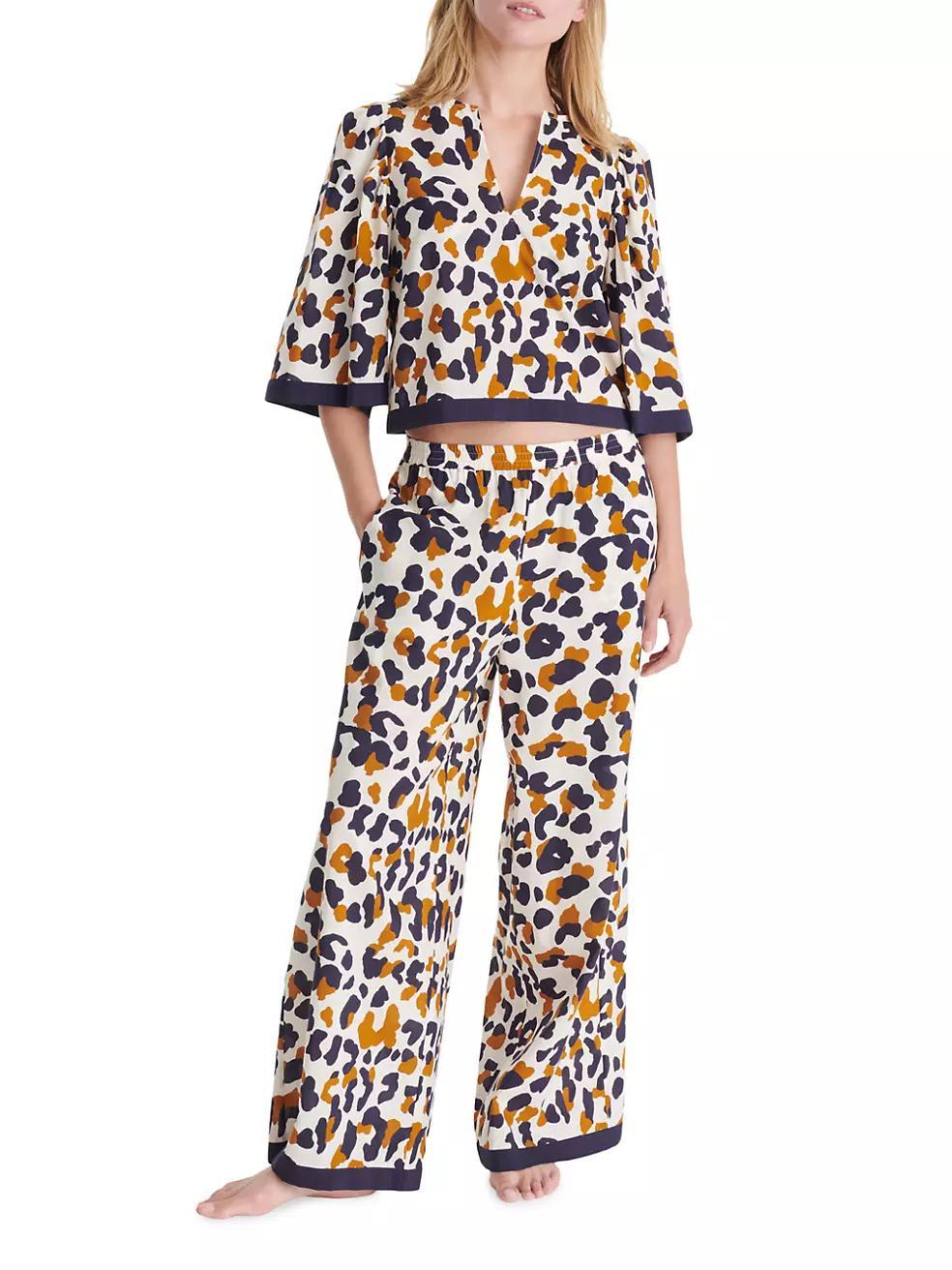 Capitaine Graphic Print Wide-Leg Trousers Product Image