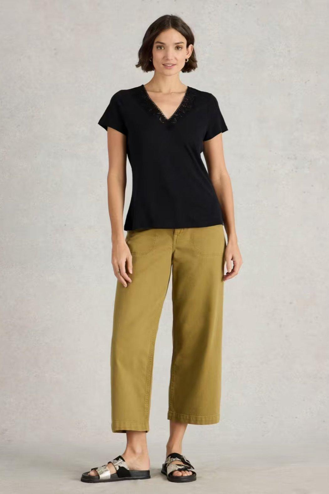 Ellie Lace Tee Product Image