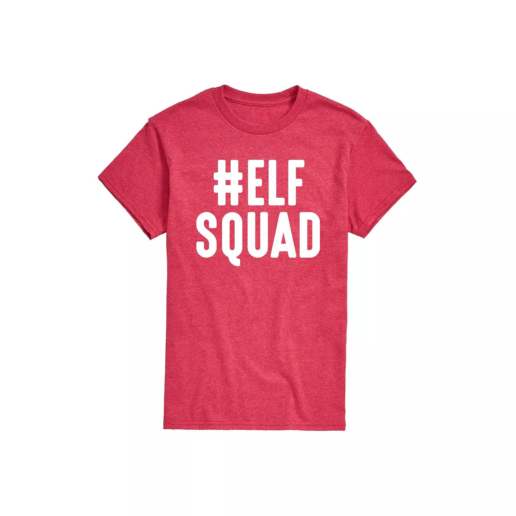 Men's Elf Squad Tee, Size: Large, Gray Product Image