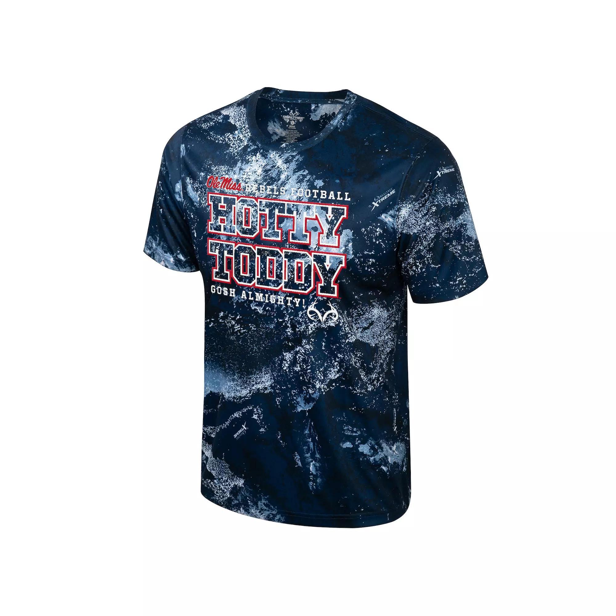 Men's Ole Miss Rebels Football Hotty Toddy Graphic Tee, Size: XL, Gray 2 Product Image