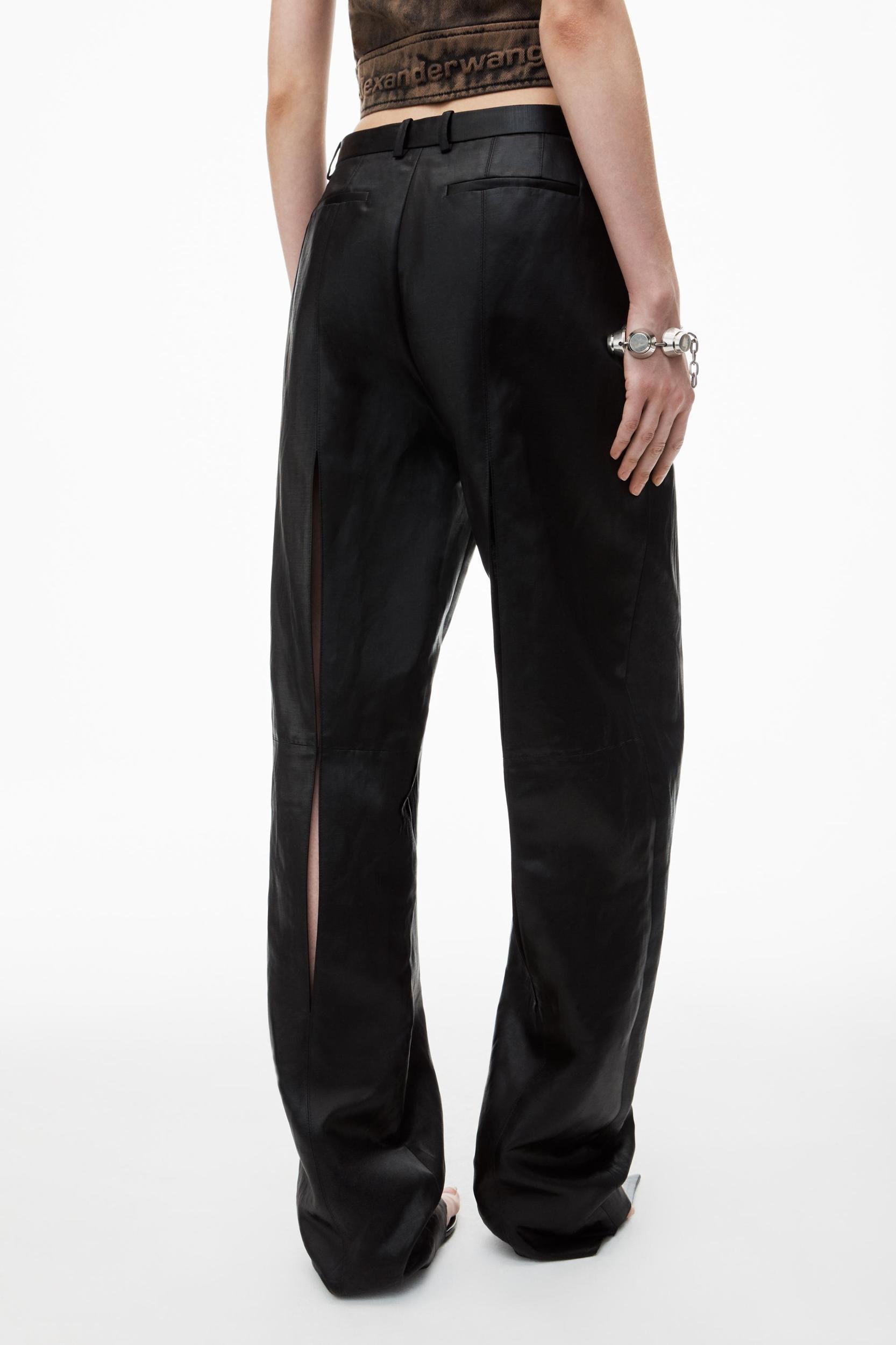 Slit Back Balloon Trouser In Linen Chintz Product Image
