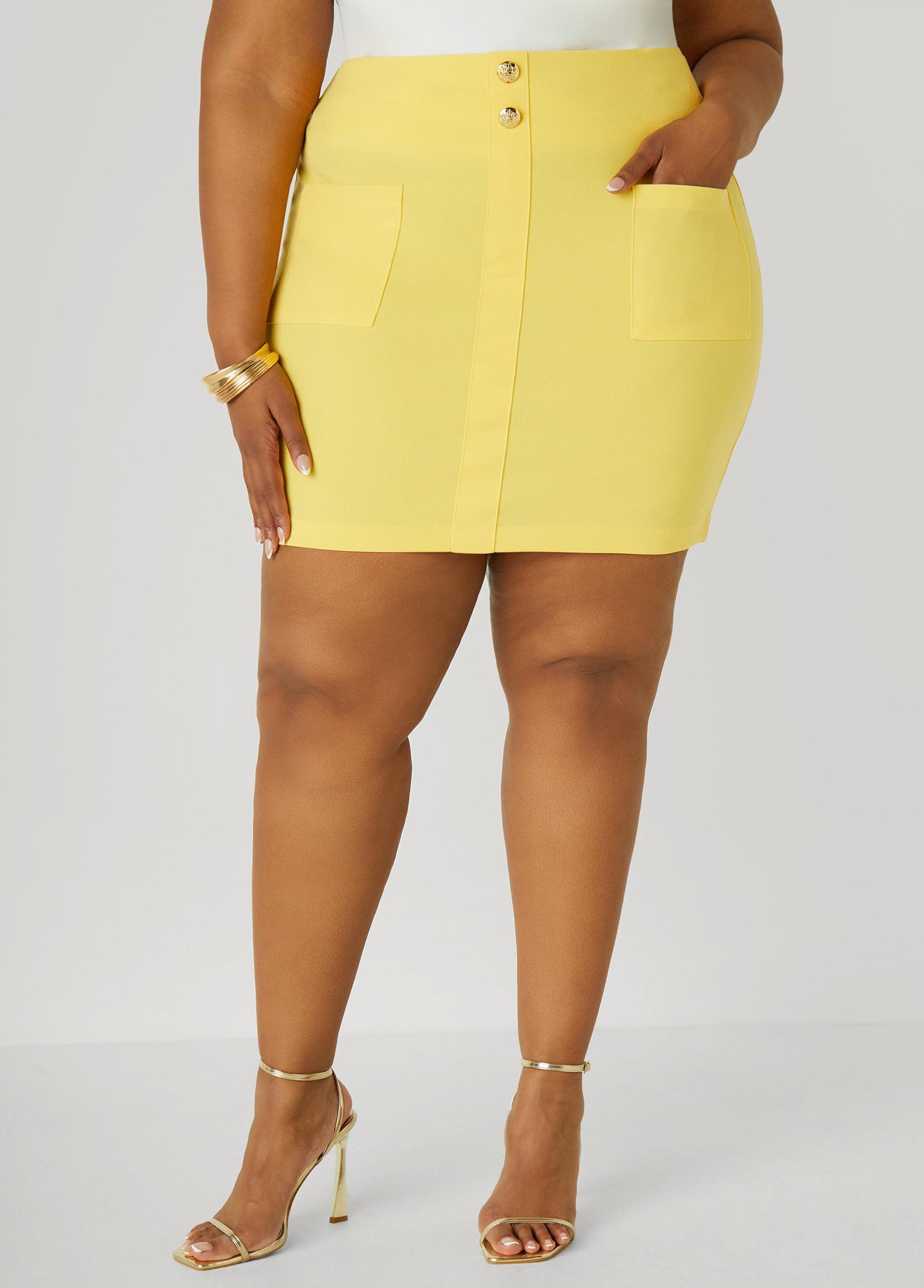 Patch Pocket Mini Skirt Product Image