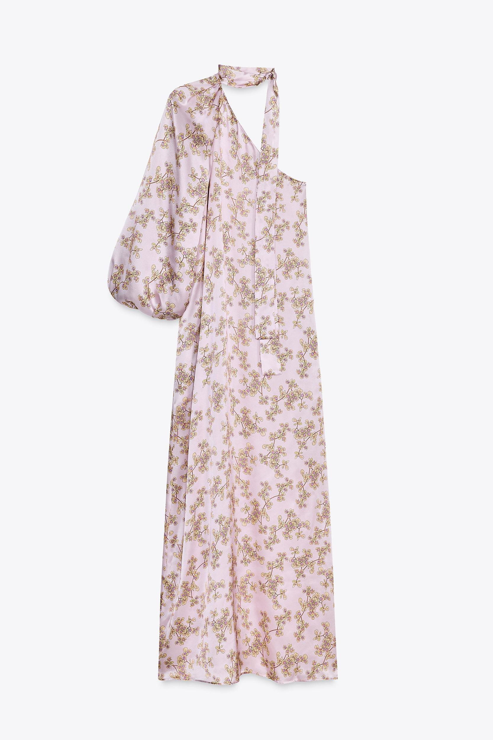 LIMITED EDITION 100% SILK ASYMMETRIC DRESS Product Image