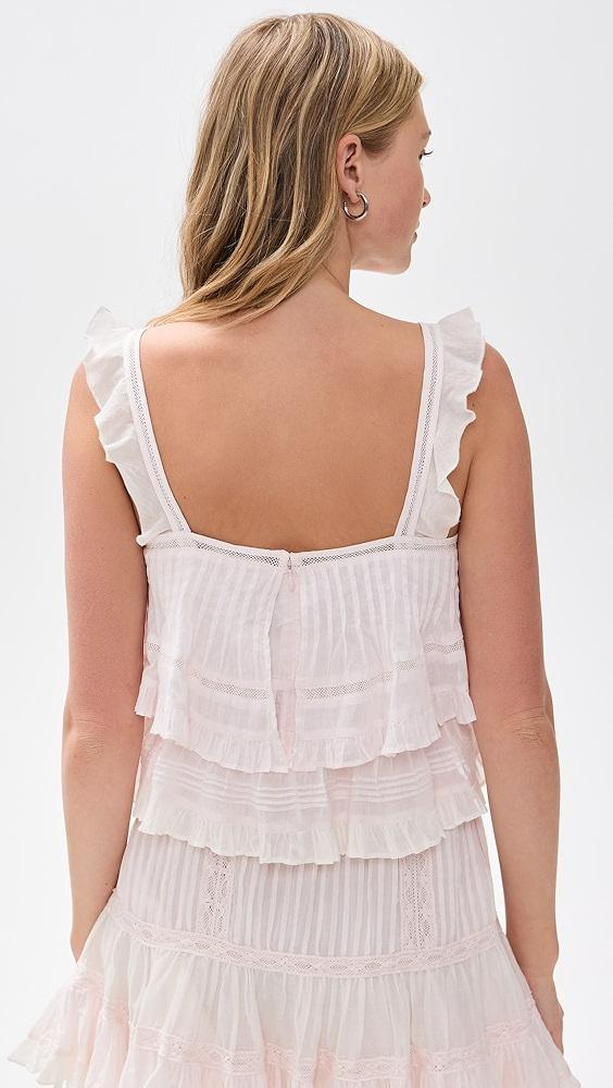 LoveShackFancy Novalee Top | Shopbop Product Image