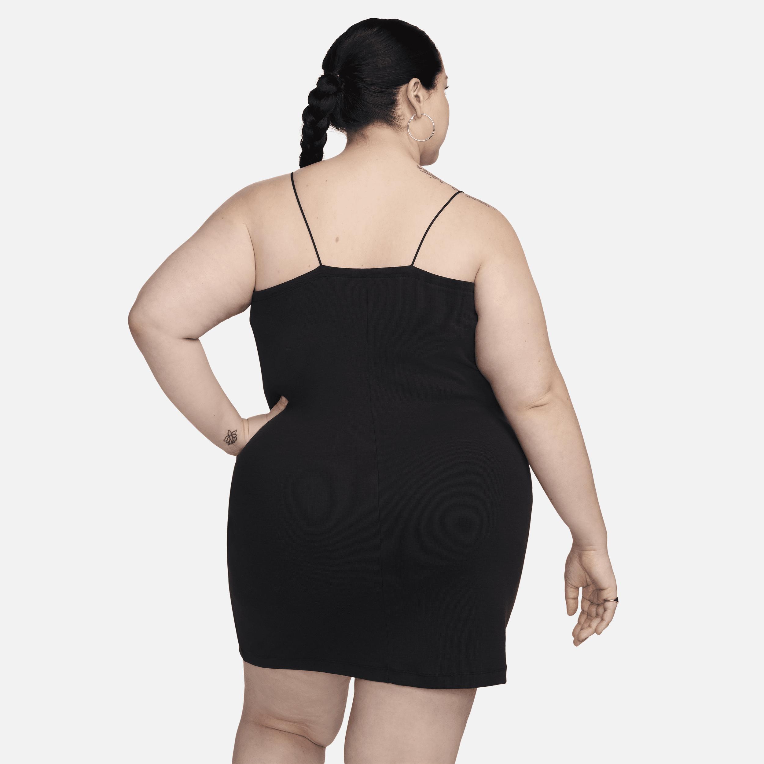 Nike Sportswear Chill Knit Women's Tight Mini-Rib Cami Dress (Plus Size) Product Image