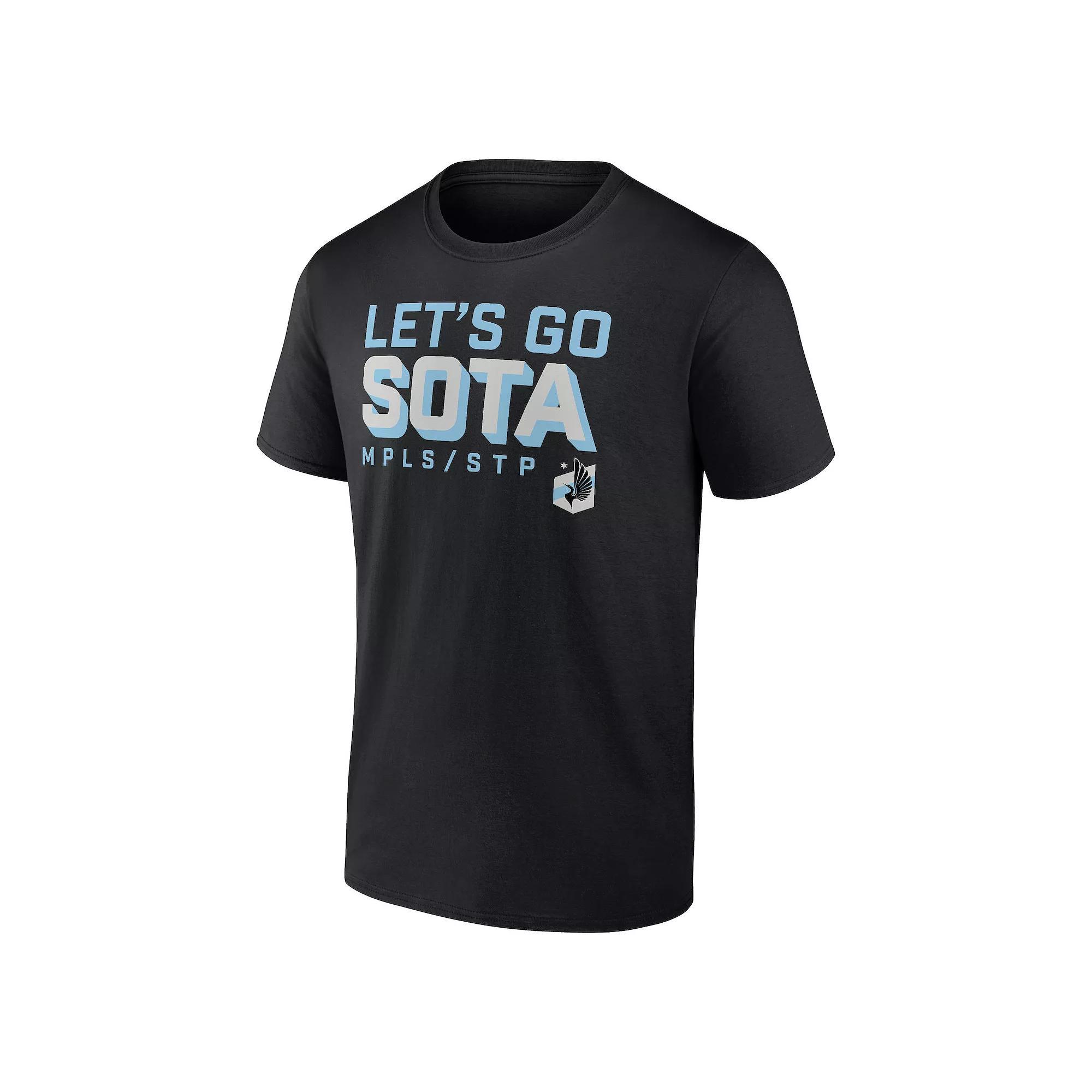 Mens Minnesota United FC Lets Go Sota Graphic Tee Product Image