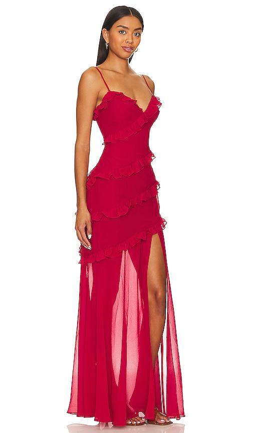 Lovers and Friends Karlie Gown in Red Product Image