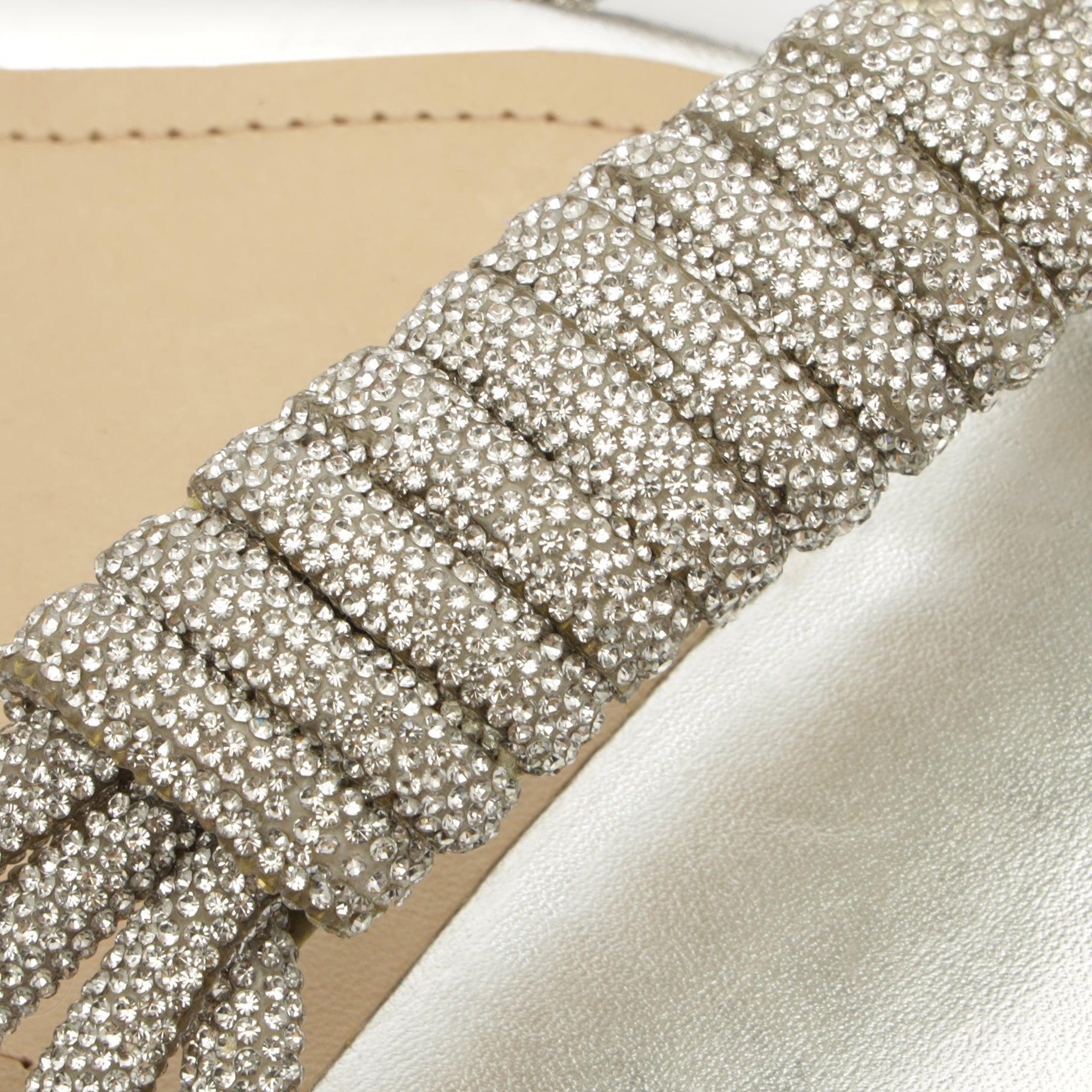 Jewell Casual Metallic Nappa Leather Sandal Product Image