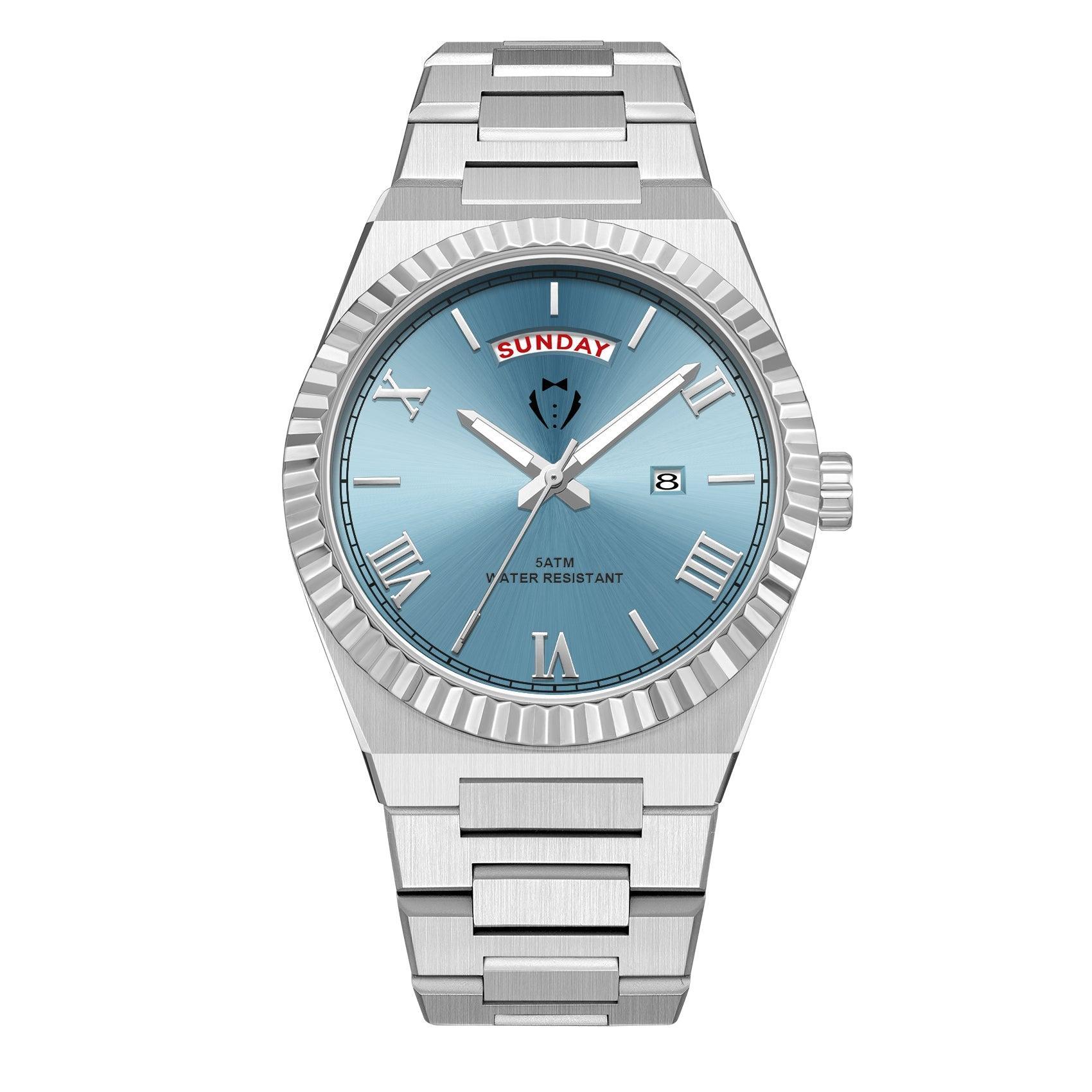 BLACK TIE MENS DIAMOND CUT WATCH Product Image
