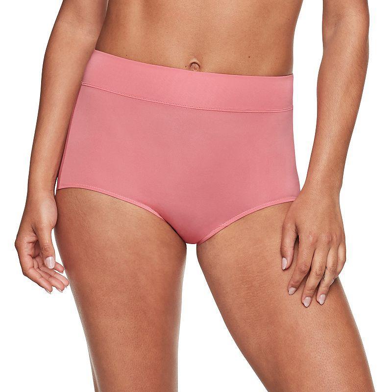 Warners No Pinching No Problems Tailored Brief 5738, Womens, Toasted Brown Product Image