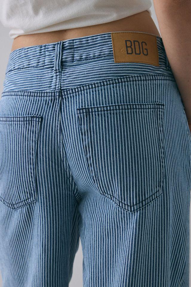 BDG Ozzy Pinstripe Loose Jean Womens at Urban Outfitters Product Image