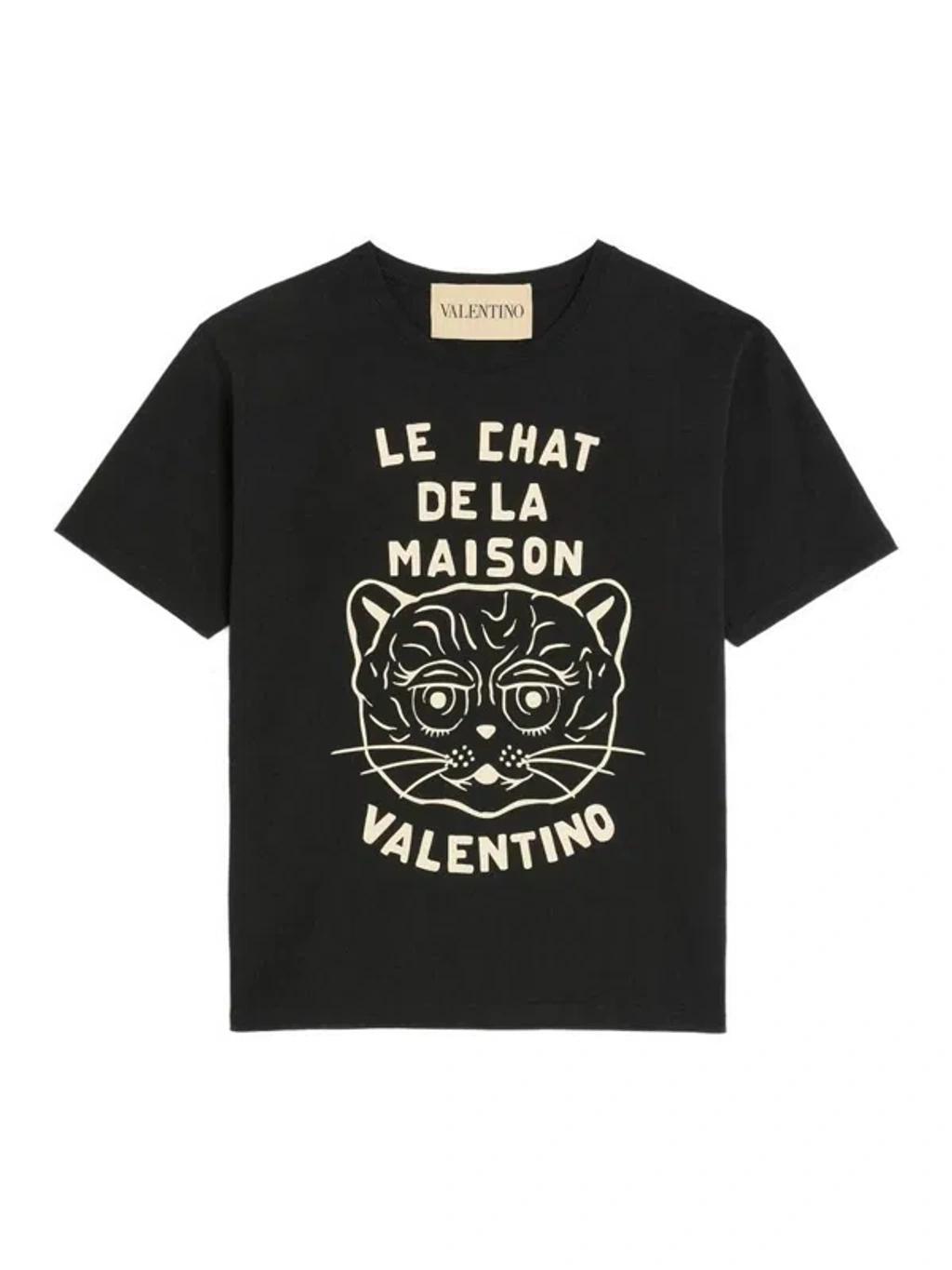 VALENTINO T-shirt Logo In Red Product Image