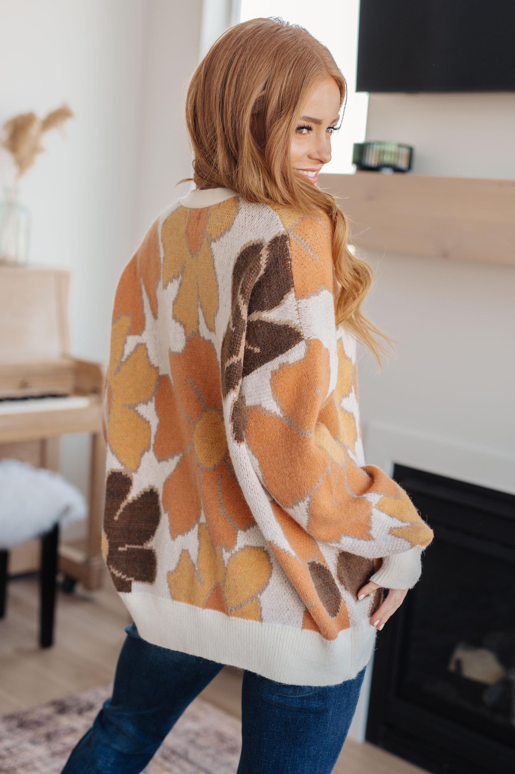 Exquisitely Mod Floral Cardigan (Online Exclusive) Product Image