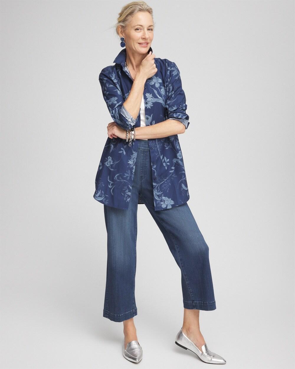 No Iron™ Floral Tunic Product Image