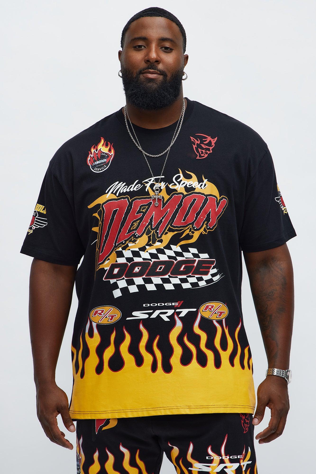 Dodge Demon Racing Team Short Sleeve Tee - Black Product Image