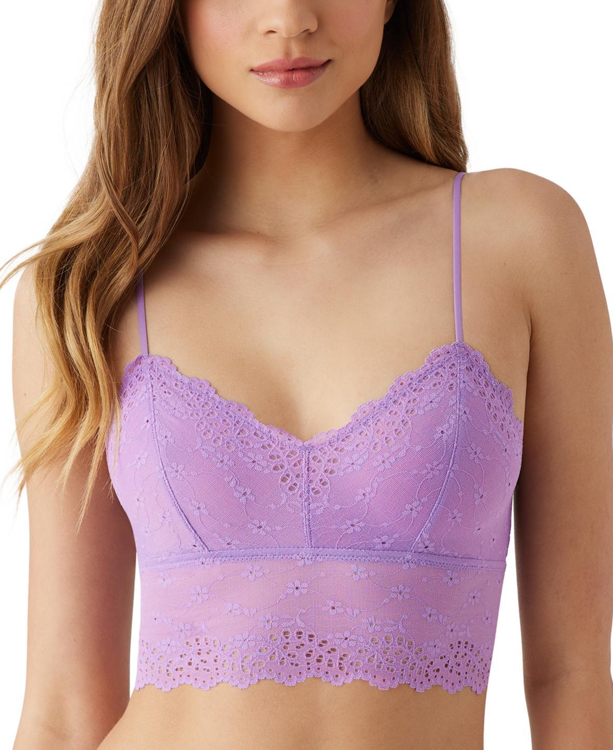 b.temptd by Wacoal Inspired Eyelet Longline Bralette Product Image