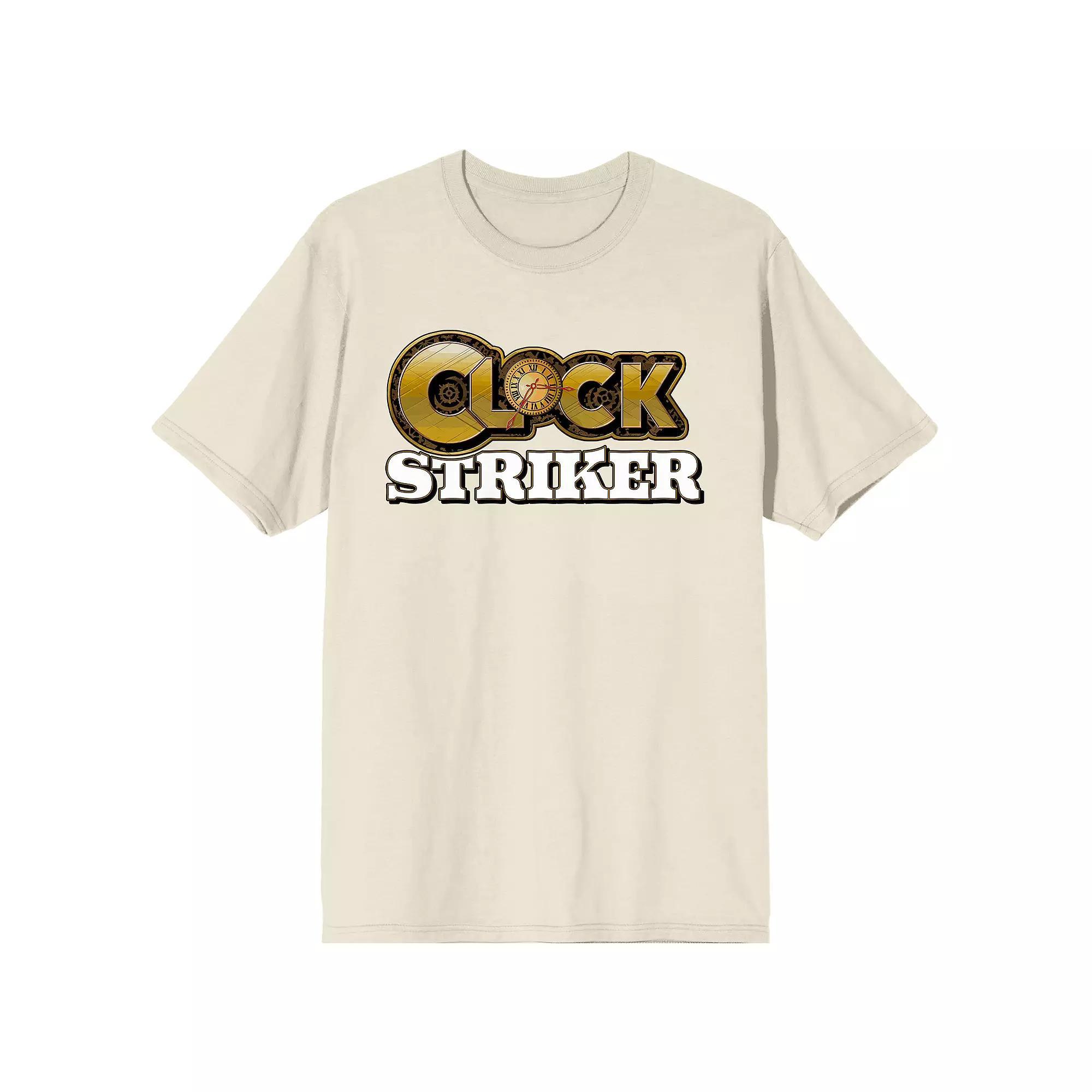 Men's Clock Striker Logo Graphic Tee, Size: Medium, Off White Product Image