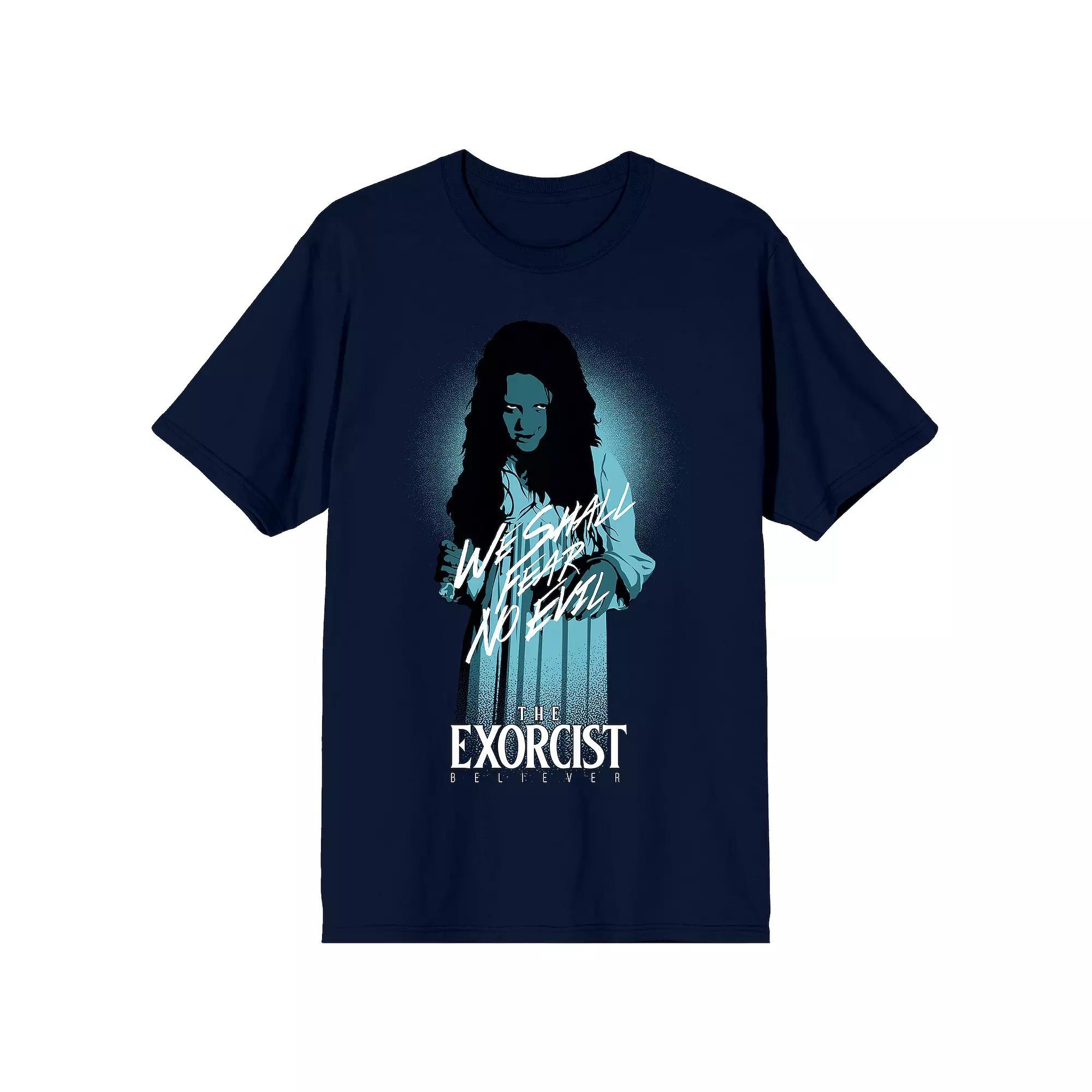 Men's The Exorcist Believer Regan Graphic Tee, Size: XXL, Blue Product Image