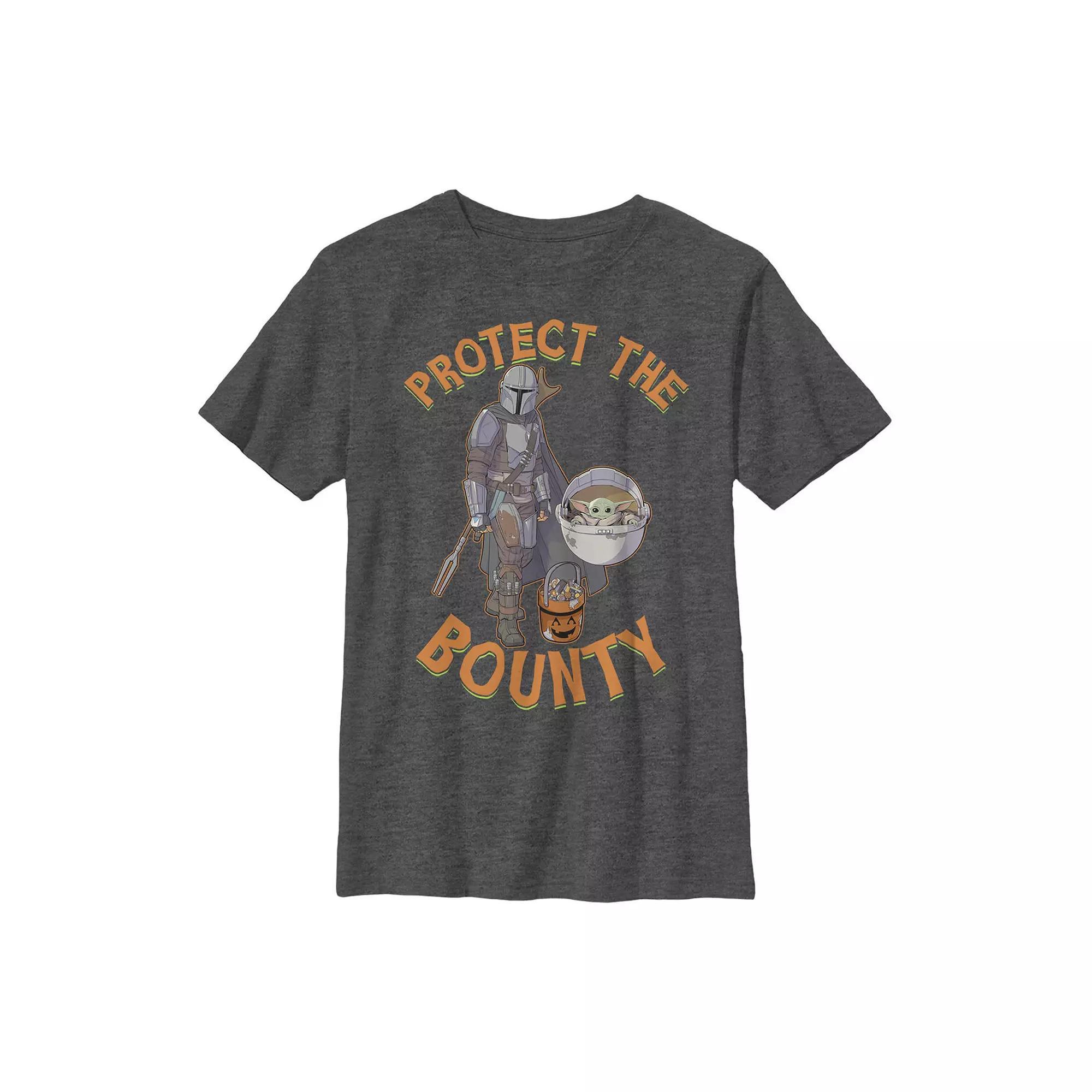Disney's Minnie Mouse Boys 8-20 Halloween Spider Scared Husky Tee, Boy's, Size: Large HUSKY, Black Product Image