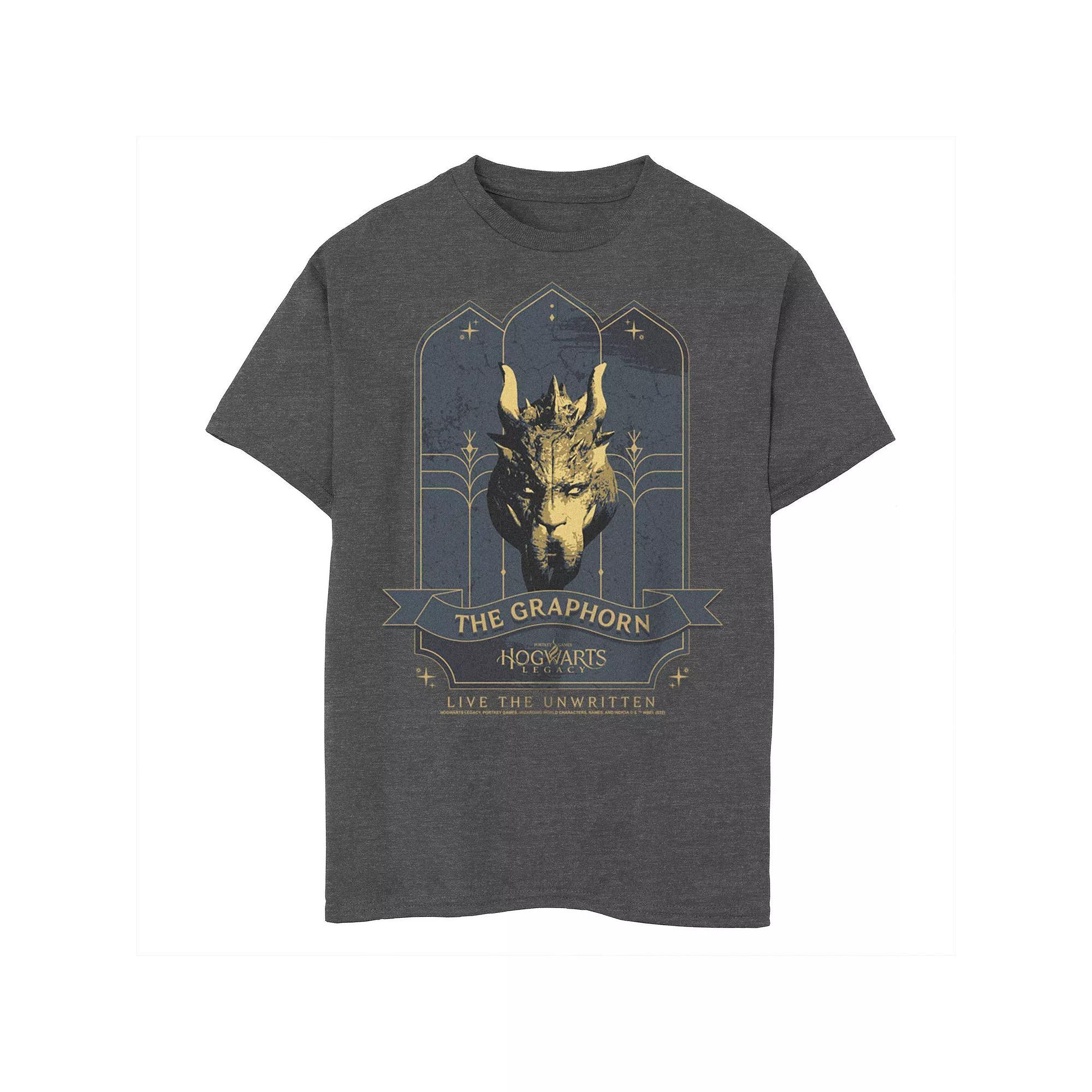 Boys 8-20 Harry Potter Hogwarts Legacy The Graphorn Tee, Boy's, Size: Small, Grey Heather Product Image