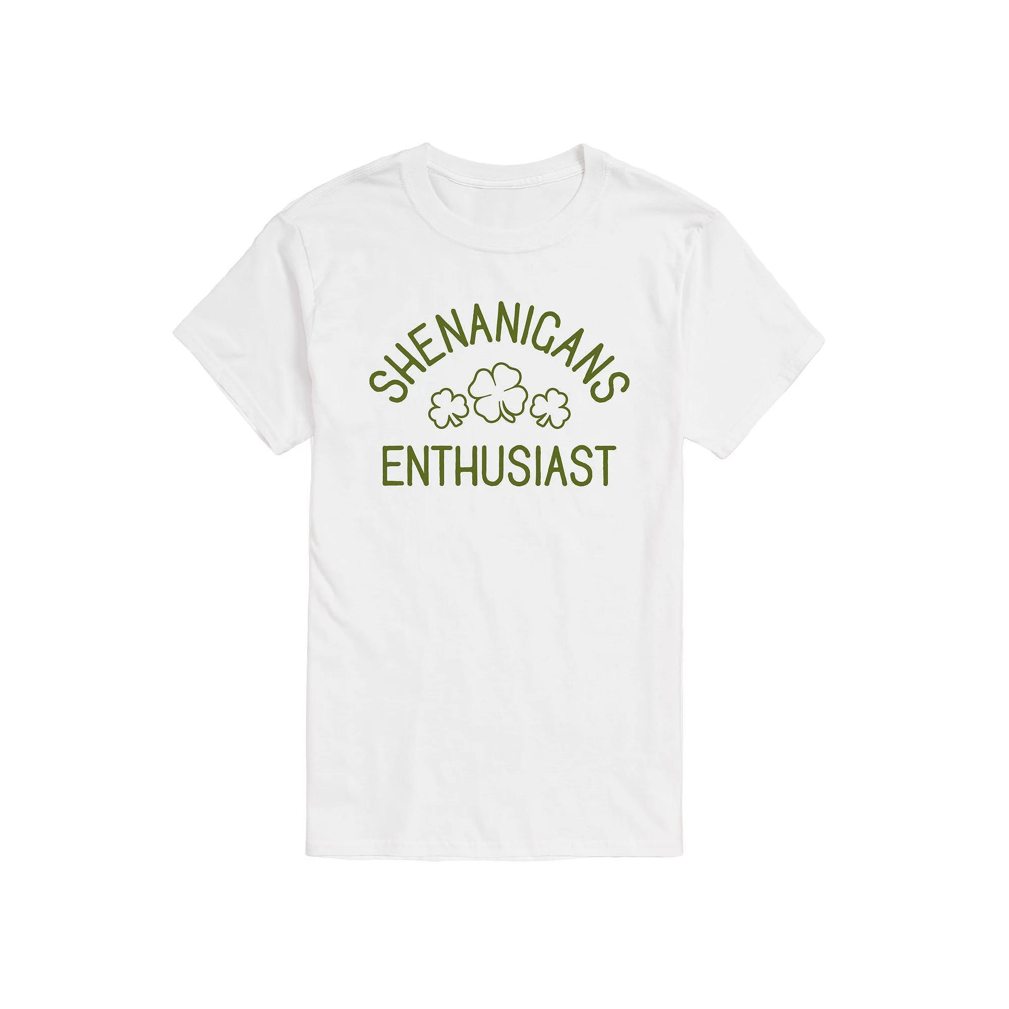 Big & Tall Shenanigans Enthusiast Tee, Mens Product Image