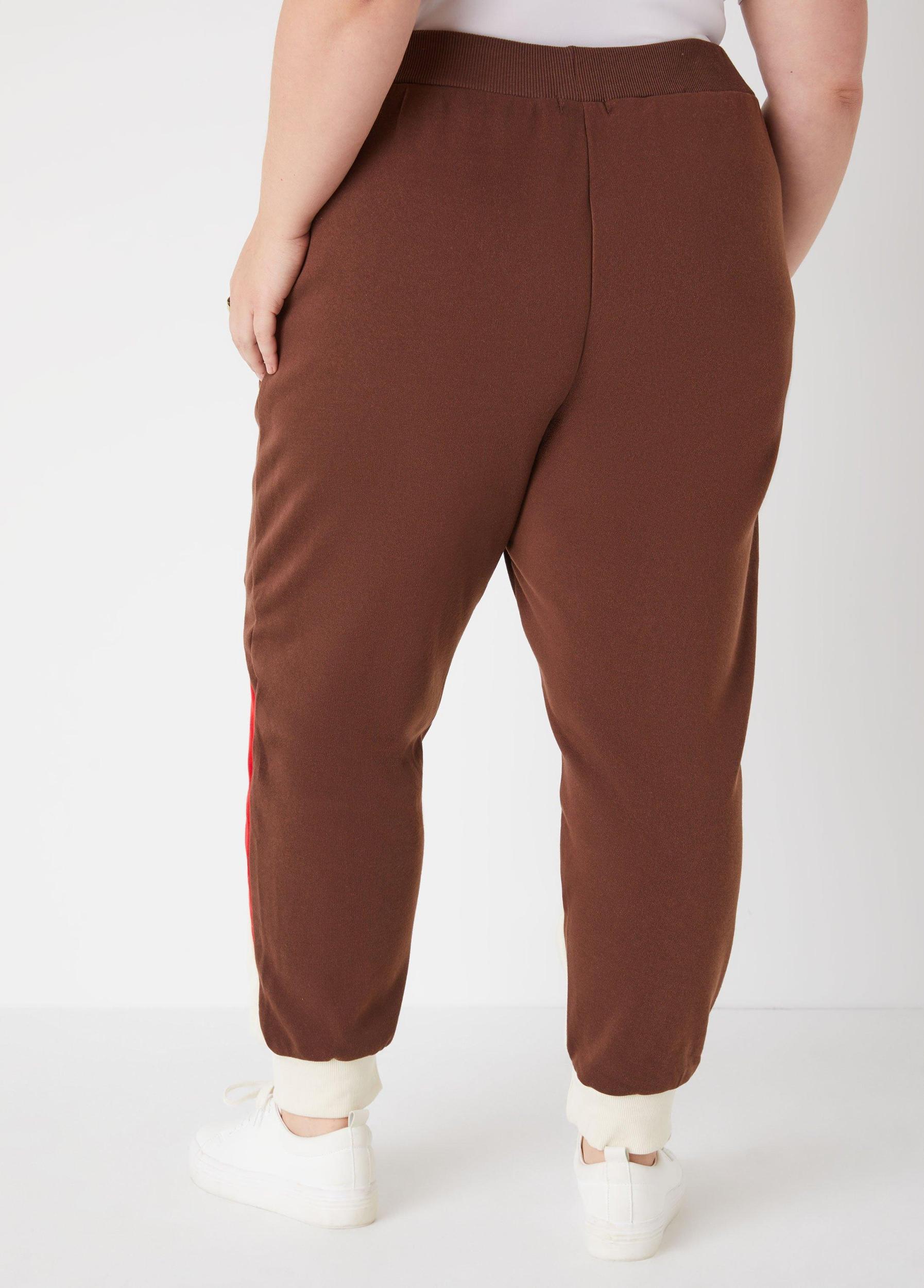 Colorblock Fleece Joggers Product Image