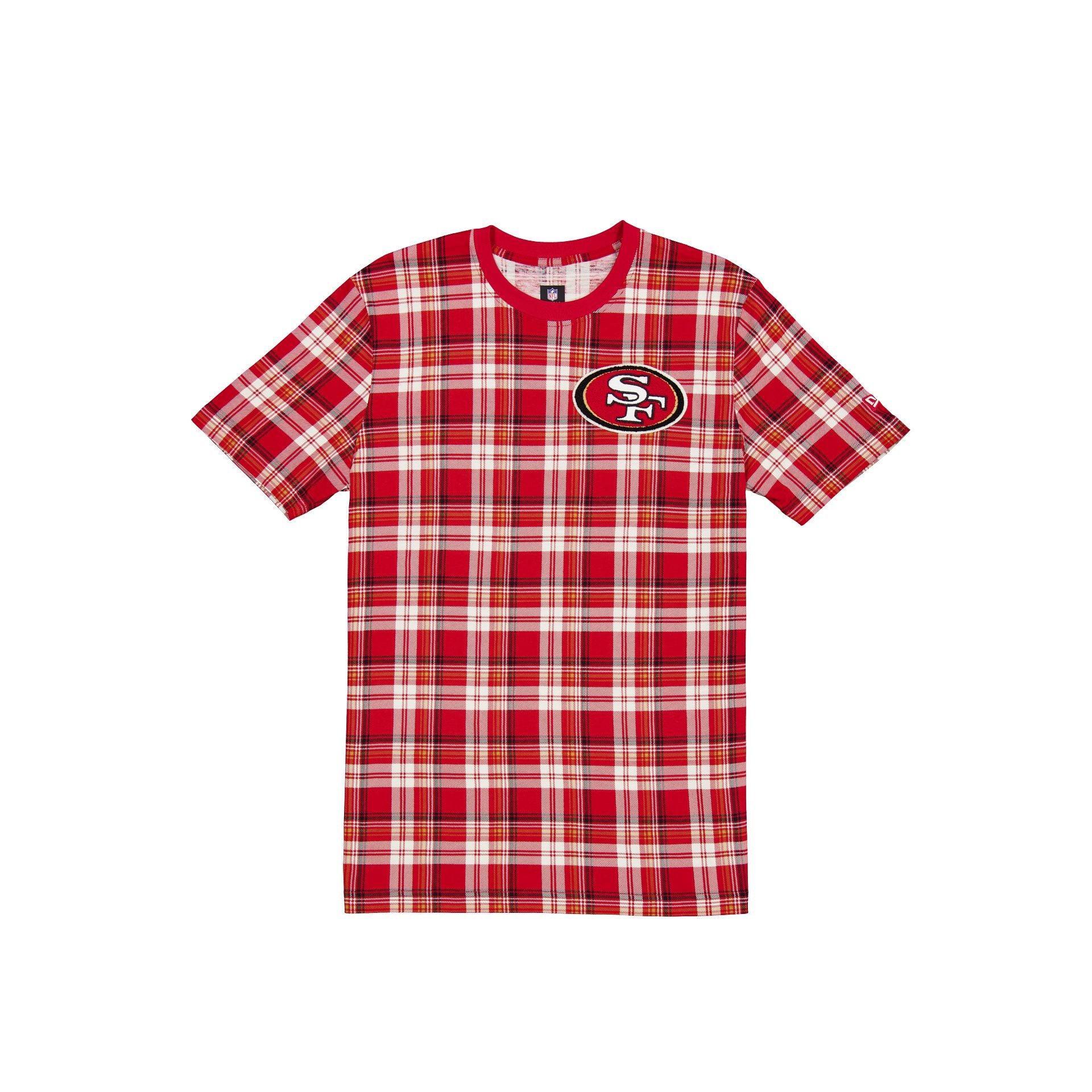 Miami Dolphins 3rd Down Plaid T-Shirt Male Product Image