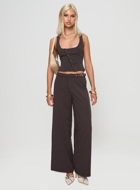 Airi Top Brown Product Image