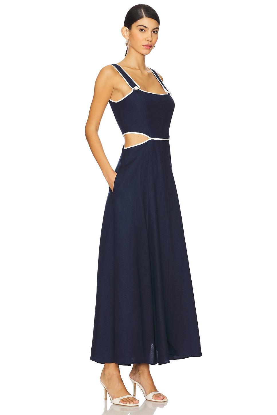 Amren Cut Out Midi Dress SIMKHAI Product Image