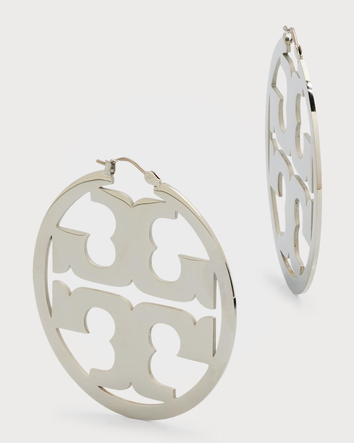 Tory Burch Miller Hoop Earrings Product Image