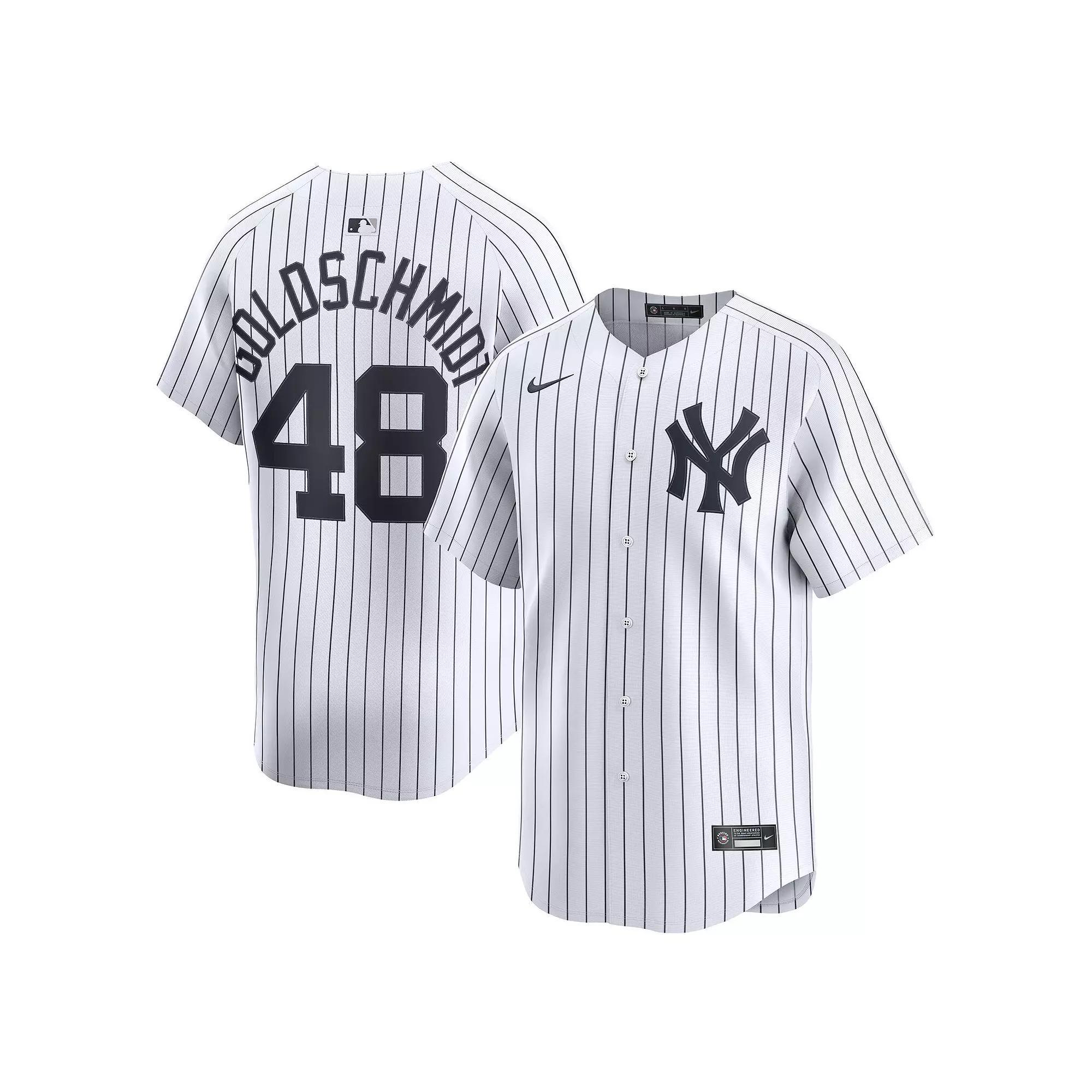 Men's Nike Paul Goldschmidt White New York Yankees Home Limited Player Jersey, Size: Medium Product Image