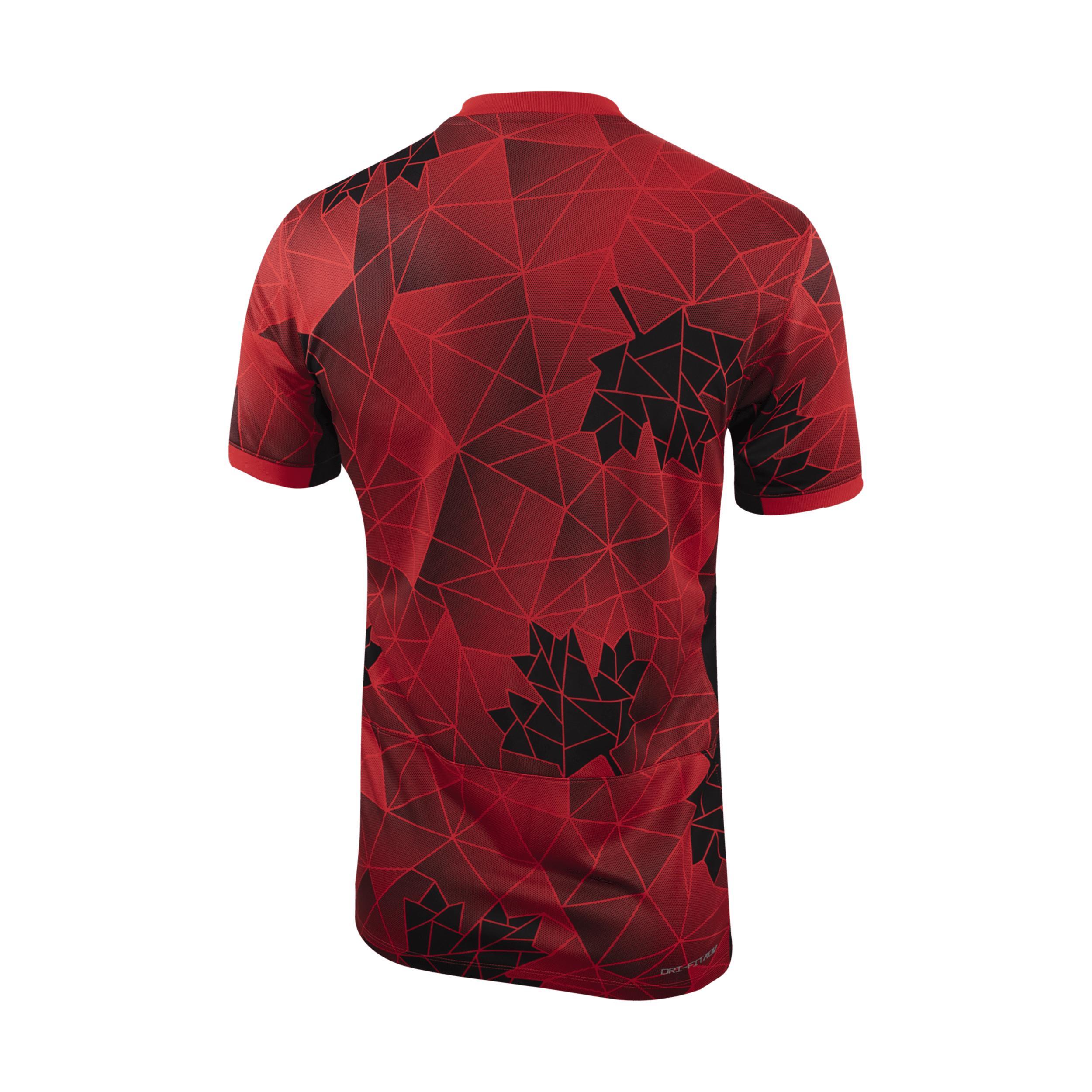 Canada 2023 Stadium Home Men's Nike Dri-FIT Soccer Jersey Product Image