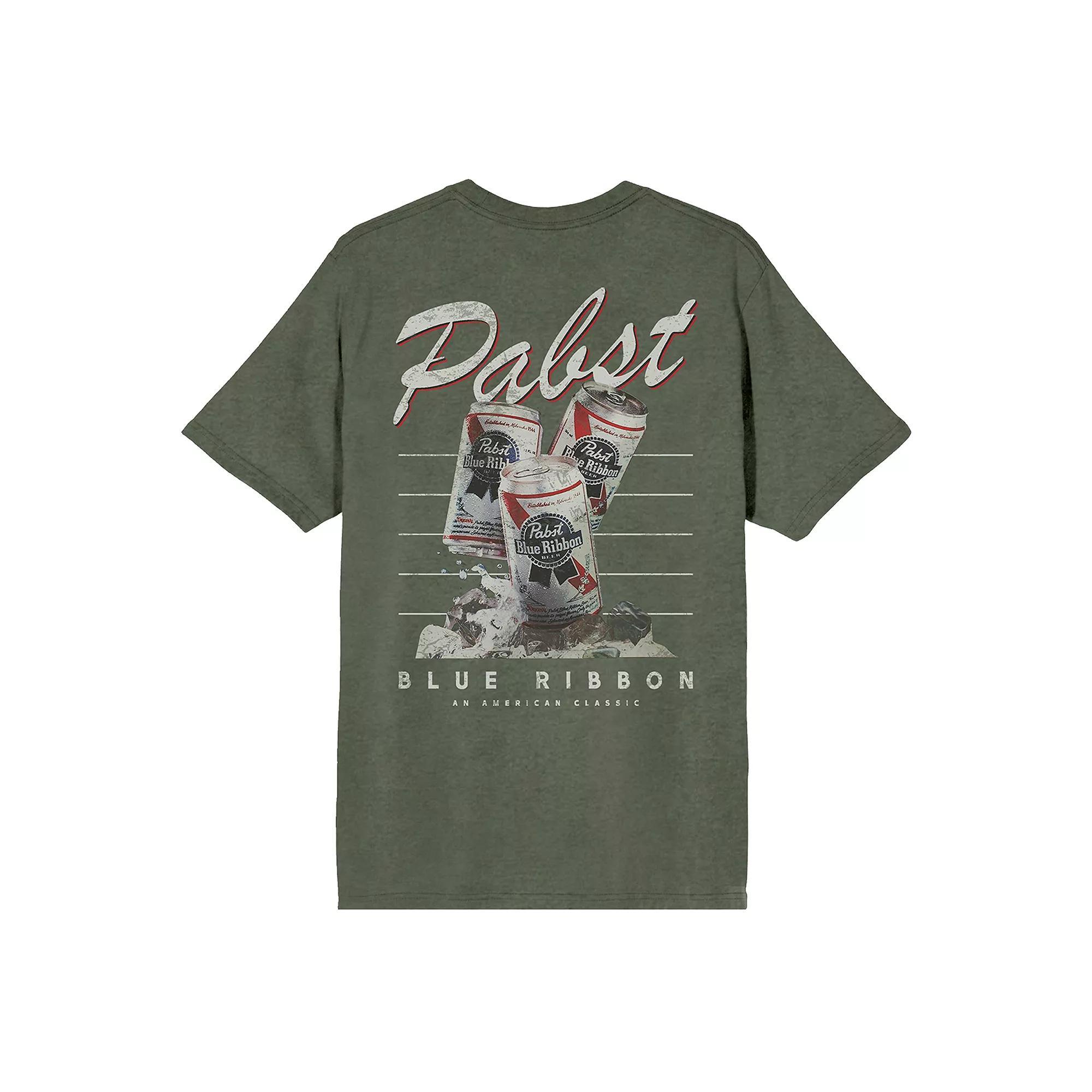 Mens Pabst Blue Ribbon Tee Product Image