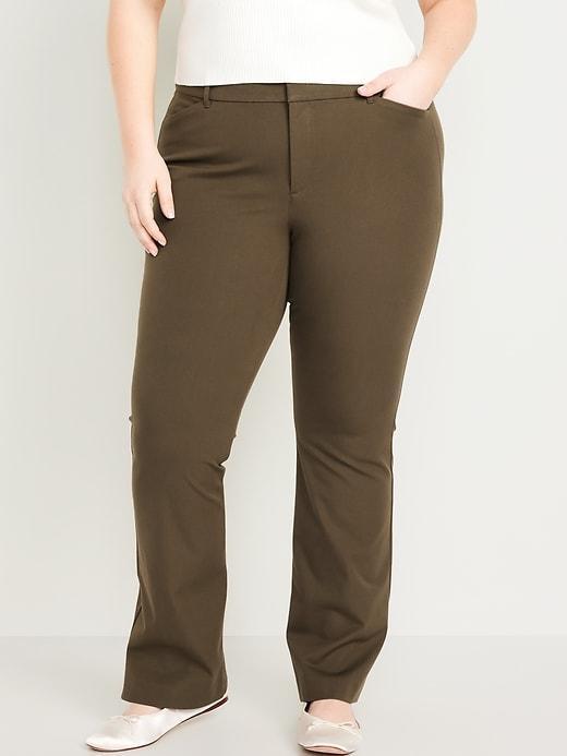 High-Waisted Pixie Flare Pants Product Image