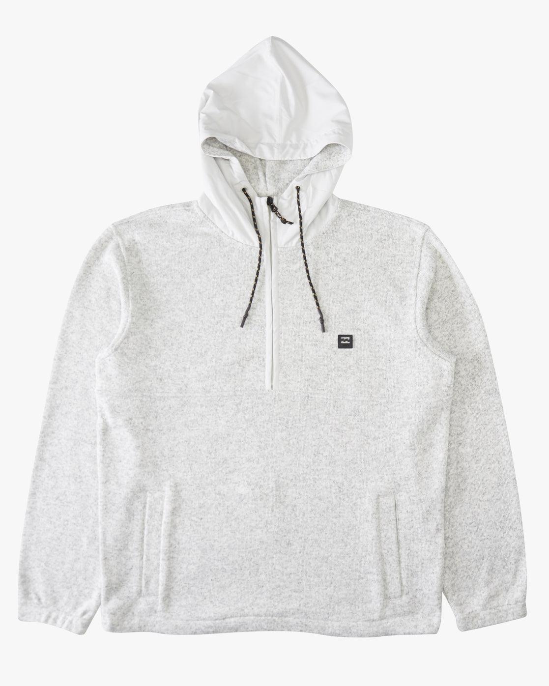 A/Div Boundary Hooded Half-Zip Pullover - Grey Htr Male Product Image