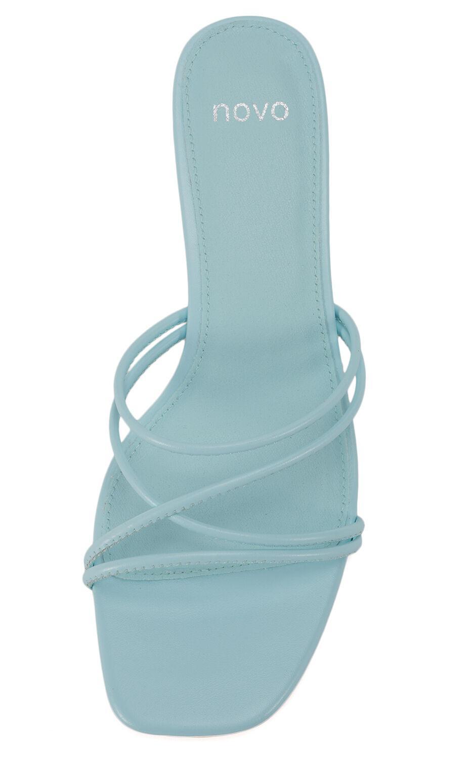 Novo - Umaiza Heels in Aquamarine Product Image