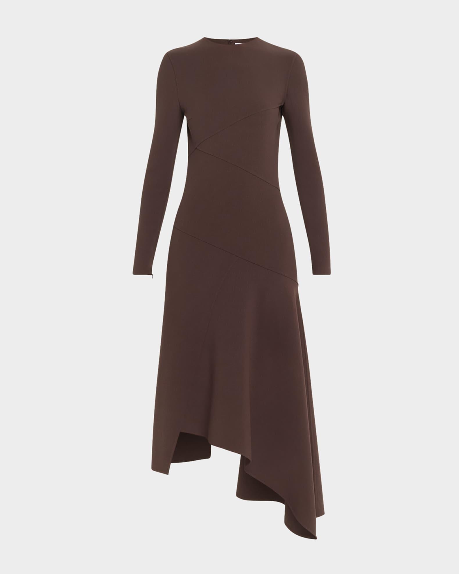 Long Sleeve Handkerchief Dress Product Image
