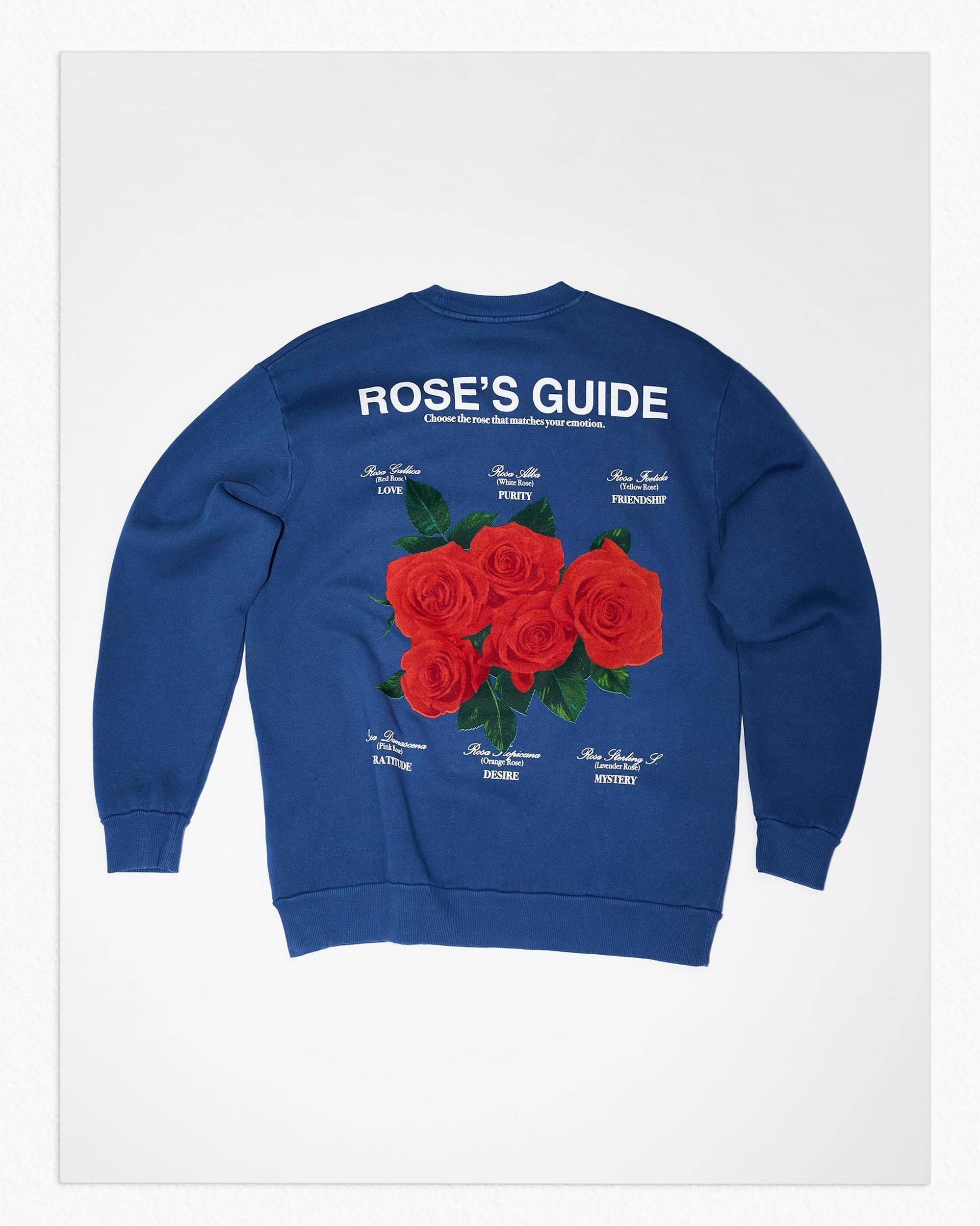 ROSES SWEATSHIRT WITH TEXT Product Image