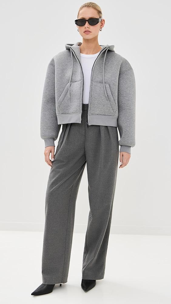 WARDROBE.NYC Bonded Zip Hoodie | Shopbop Product Image