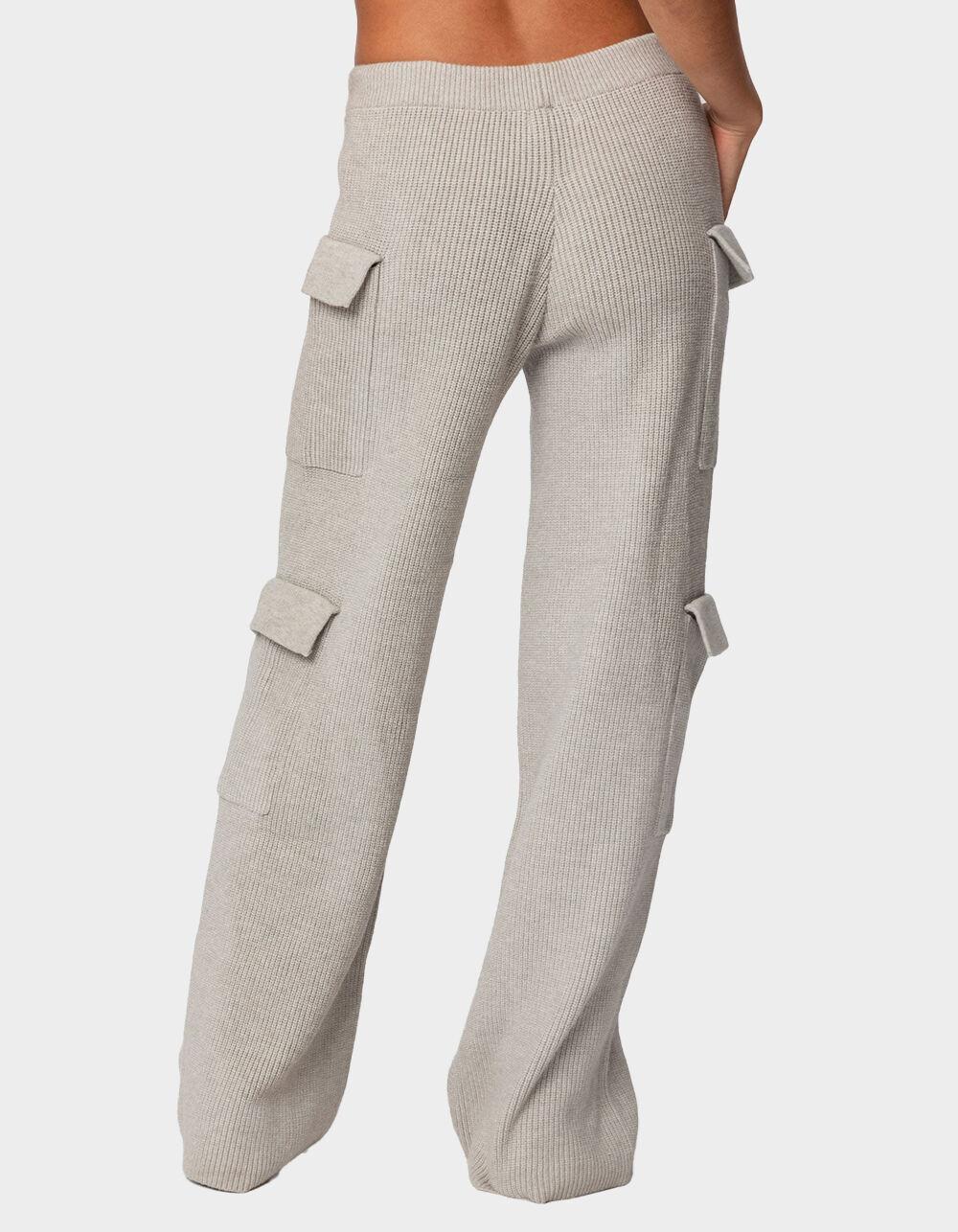 EDIKTED Wynter Knit Cargo Pants Product Image