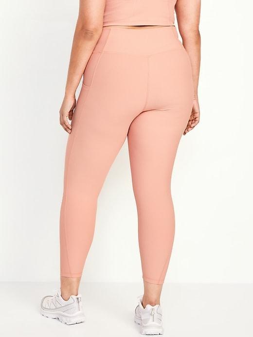 High-Waisted PowerSoft Rib Leggings Product Image