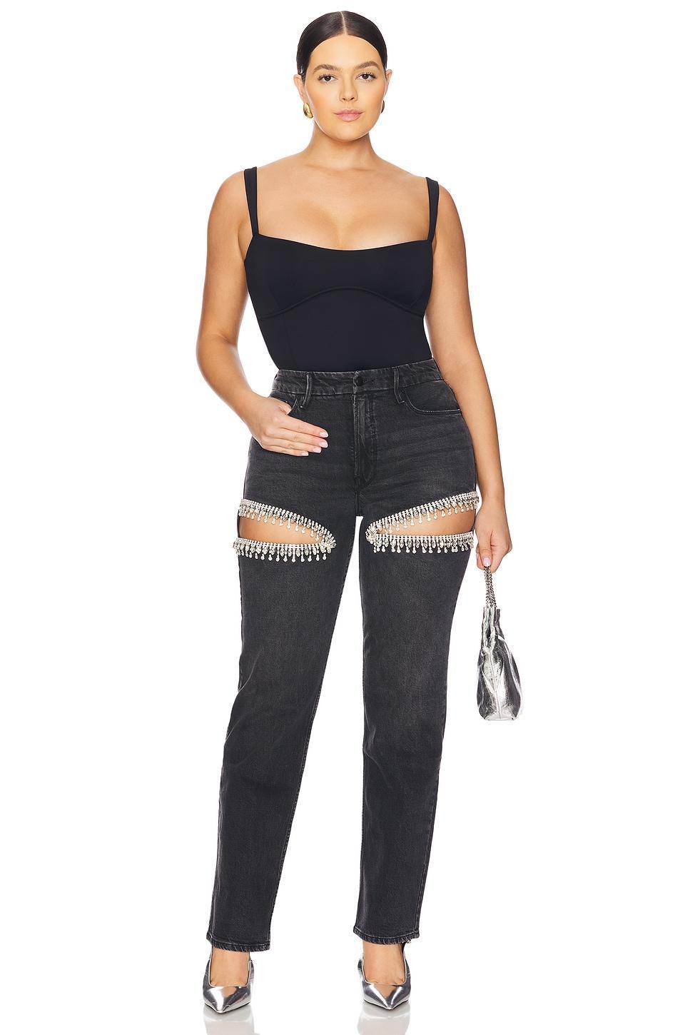 Good Icon Straight Diamond Jeans Product Image