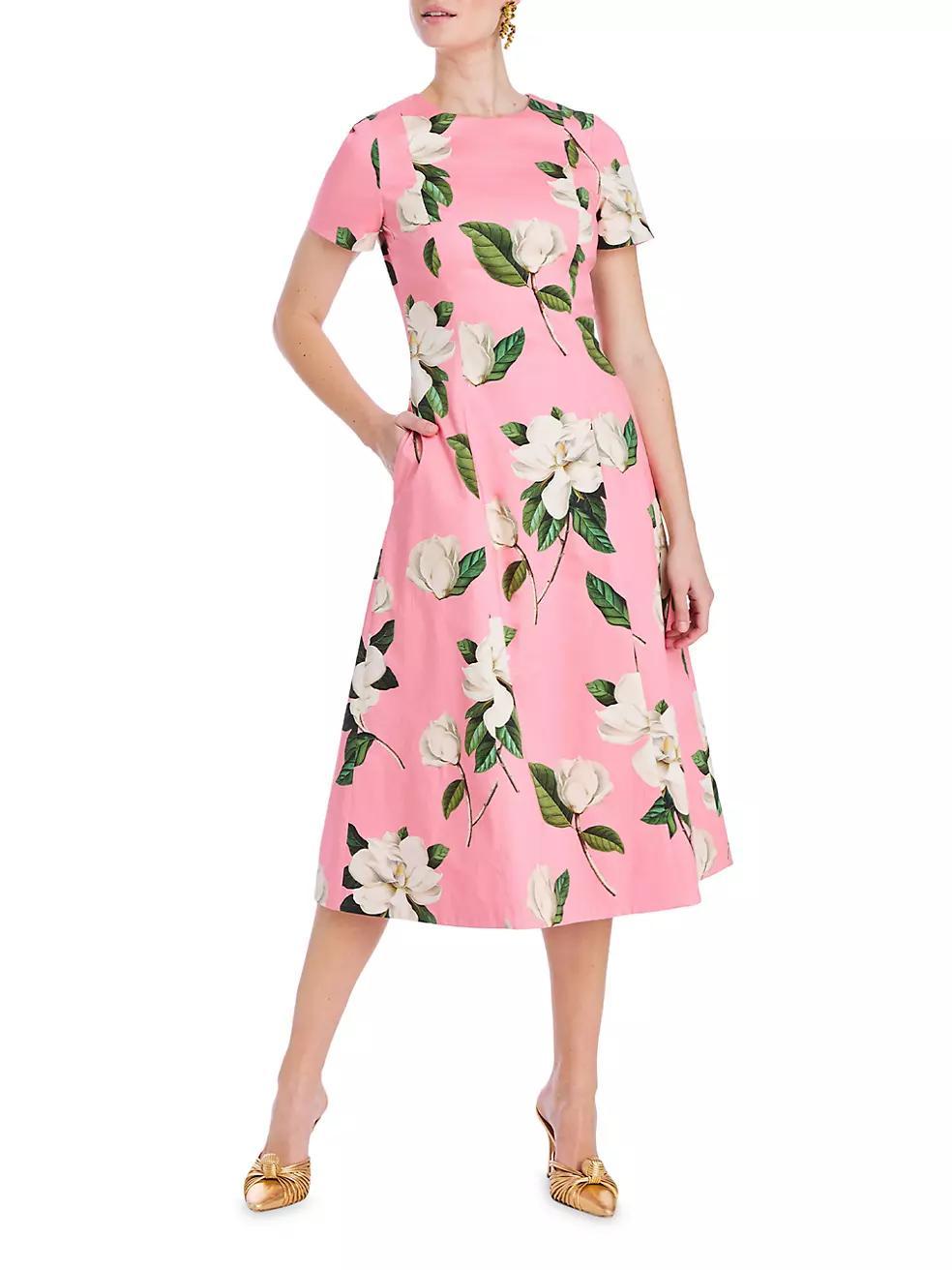 Lia Reversible Belted Fit & Flare Midi-Dress Product Image