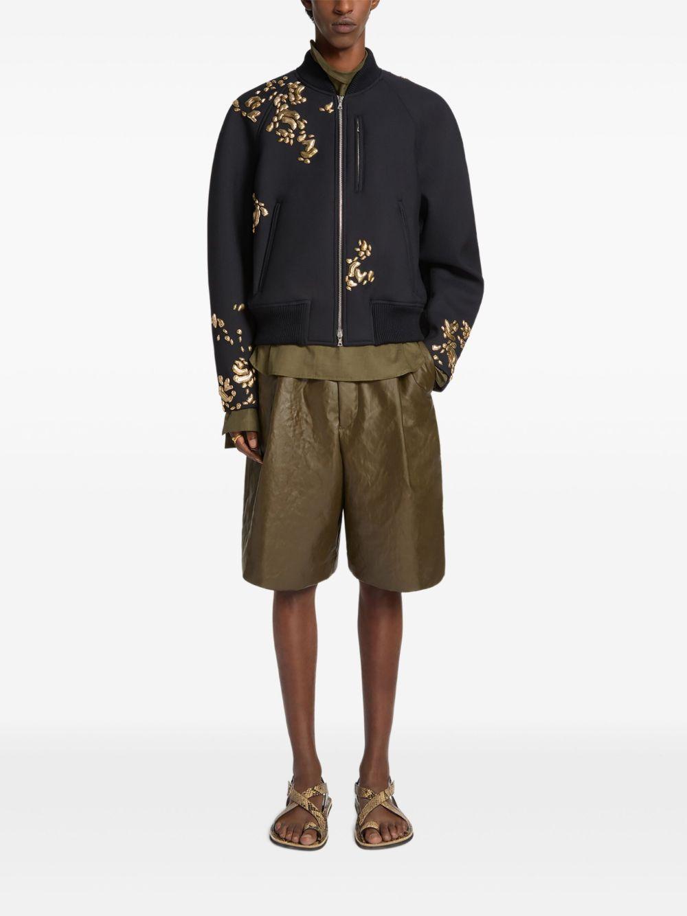 padded bermuda shorts Product Image