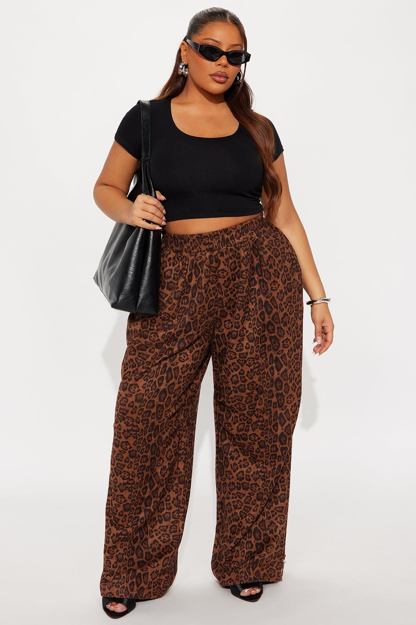 Exotic Taste Leopard Jogger Pant - Leopard Product Image