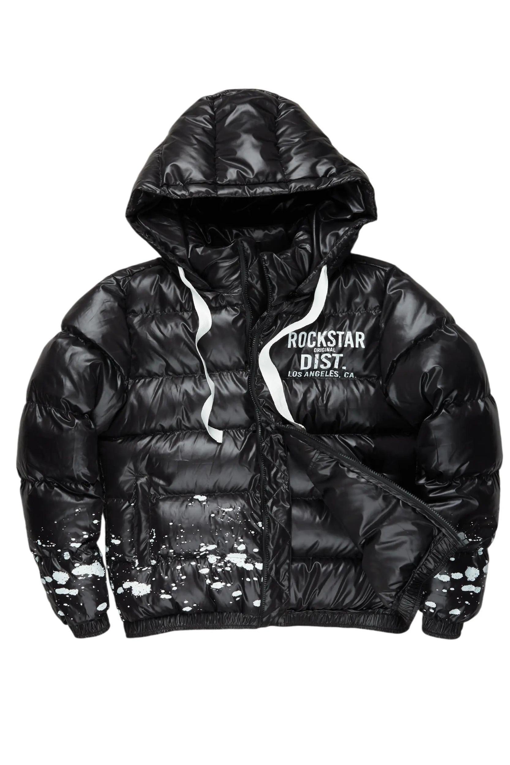 Art Dist. 2.0 Black Puffer Jacket Female Product Image