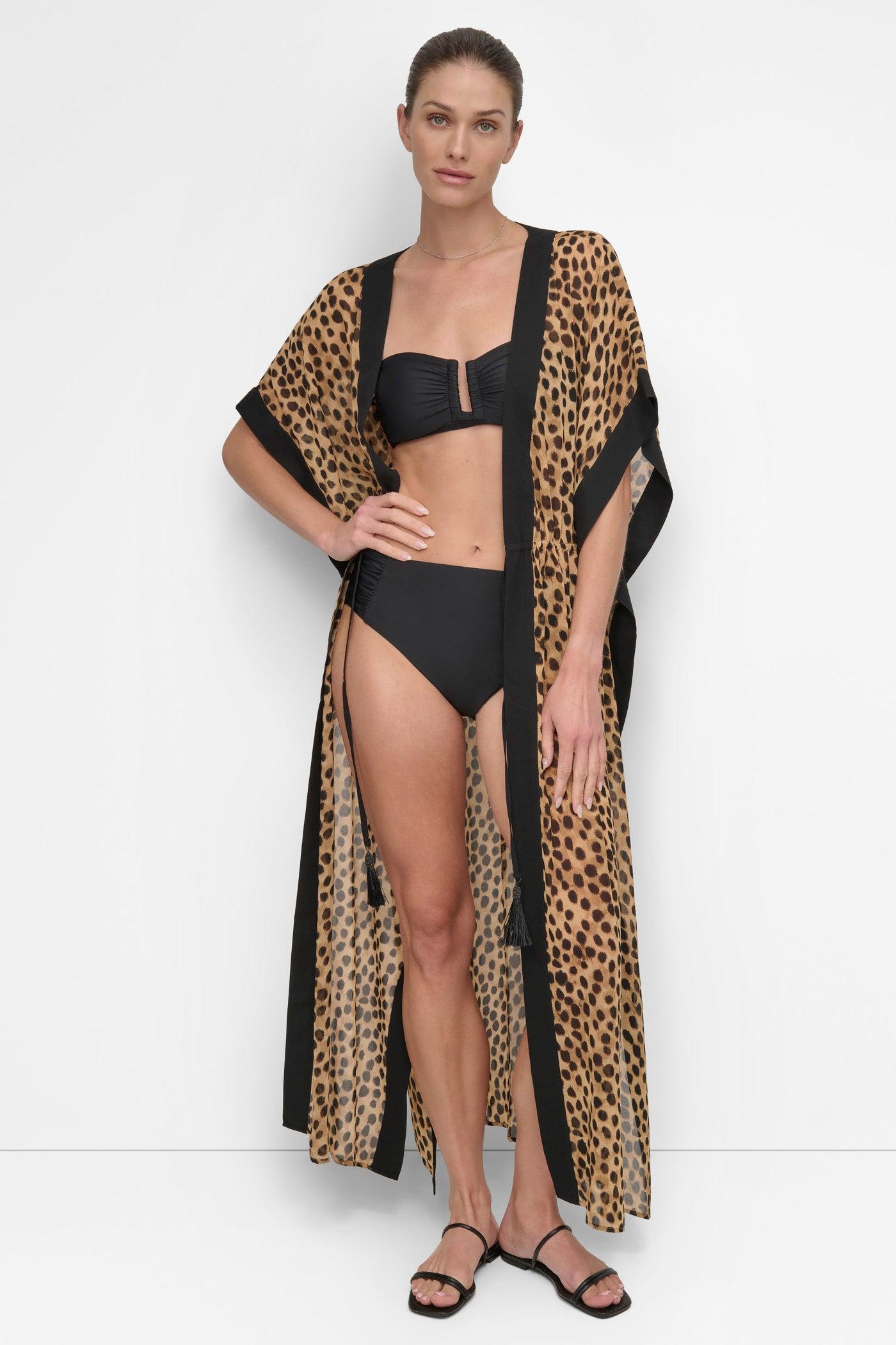 TIE-FRONT MAXI KAFTAN Product Image