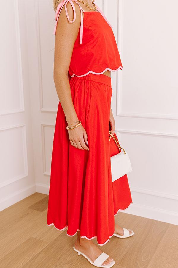 Haute In Here High Waist Midi Skirt Product Image