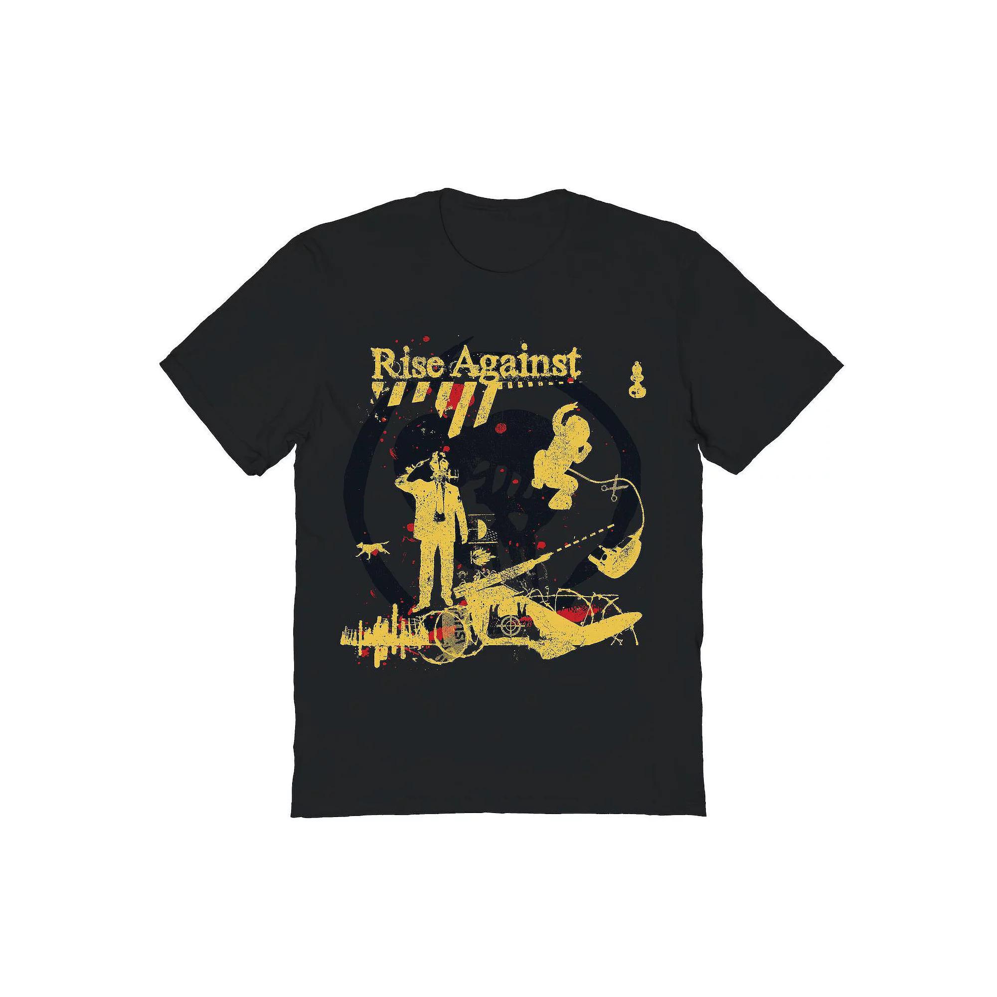 Men's Rise Against Appeal Graphic Tee, Size: XXL, Black Product Image